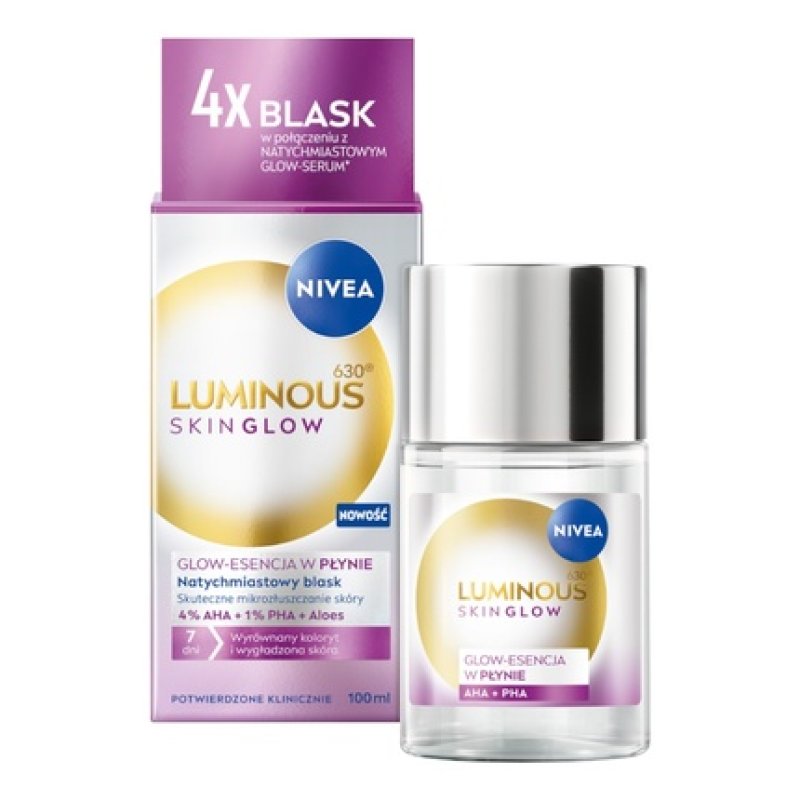 Nivea Luminous 630 Skin Glow Essence In Liquid 100ml