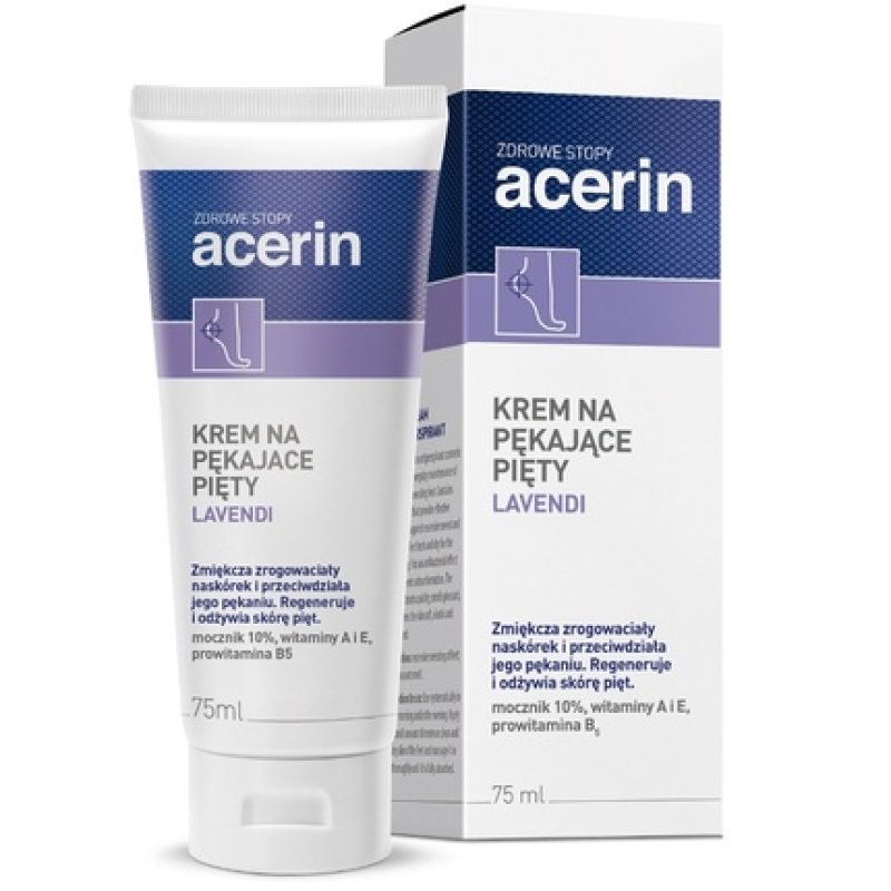 Acerin Lavendi Foot Cream For Cracked Heels - 75ml