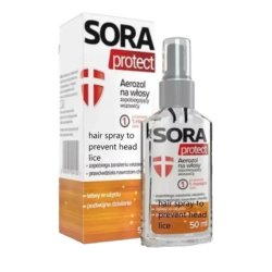 Sora Protect Hair Spray to Prevent Head Lice 50ml