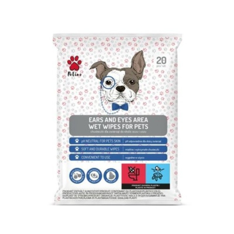 PETINO Eye and Ear Wipes 20pcs