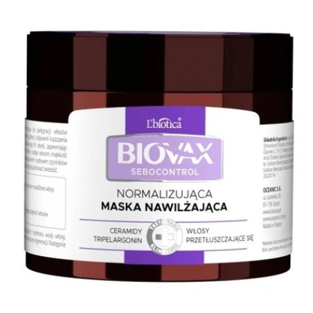 Biovax Sebocontrol Normalizing Moisturising Mask 250 Ml
