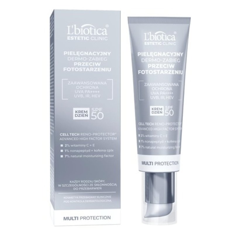 L'biotica Estetic Clinic MULTI Protection Dermo Treatment Day Cream SPF50 35ml