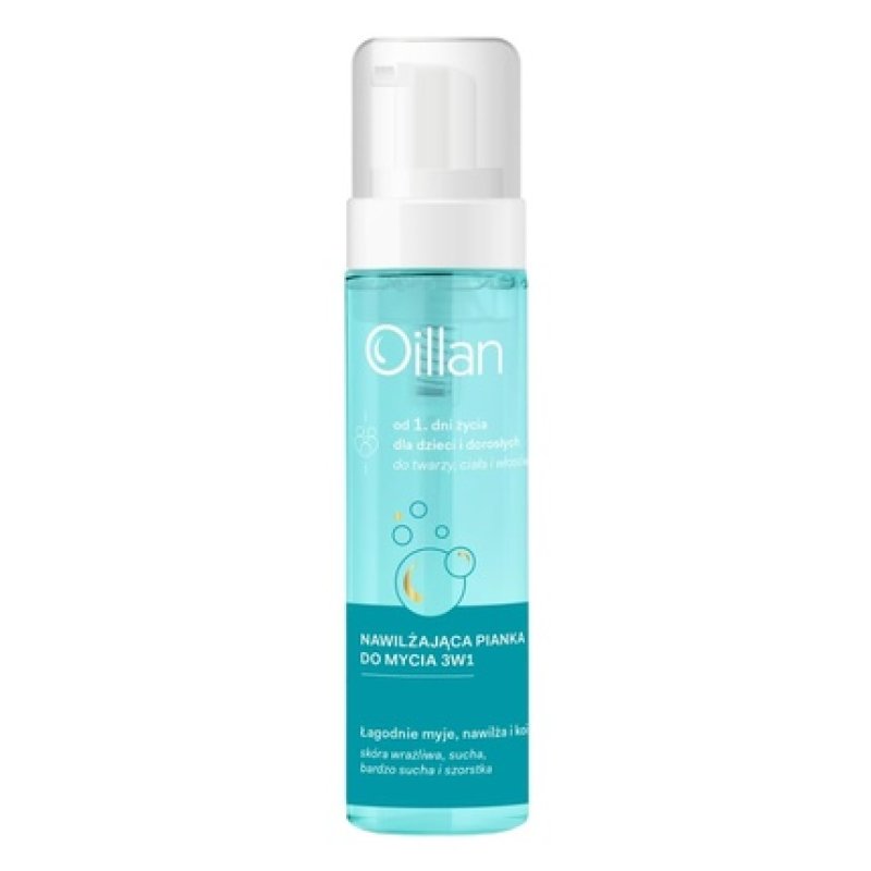 Oillan Moisturizing Cleansing Foam 3in1 200ml