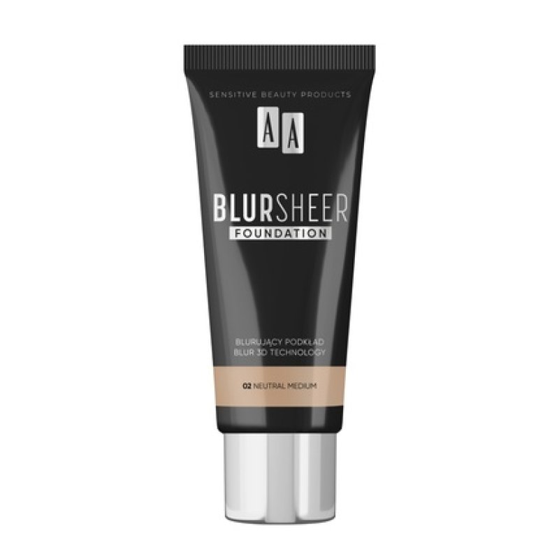 Aa Blur Sheer Foundation 02 Neutral Medium 30ml