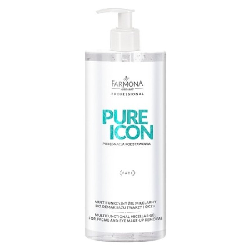 Pure Icon Multifunctional Micellar Gel For Makeup Removal For Face And Eyes 500ml