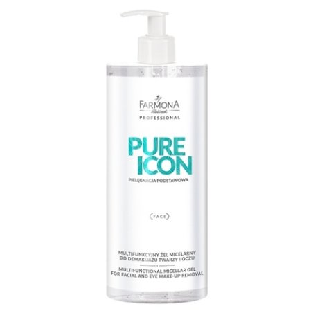 Pure Icon Multifunctional Micellar Gel For Makeup Removal For Face And Eyes 500ml