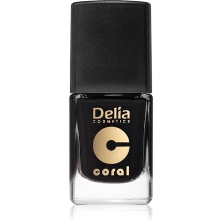 Delia Cosmetics Coral Classic Nail Polish - 532 Black Orchid, 11 ml