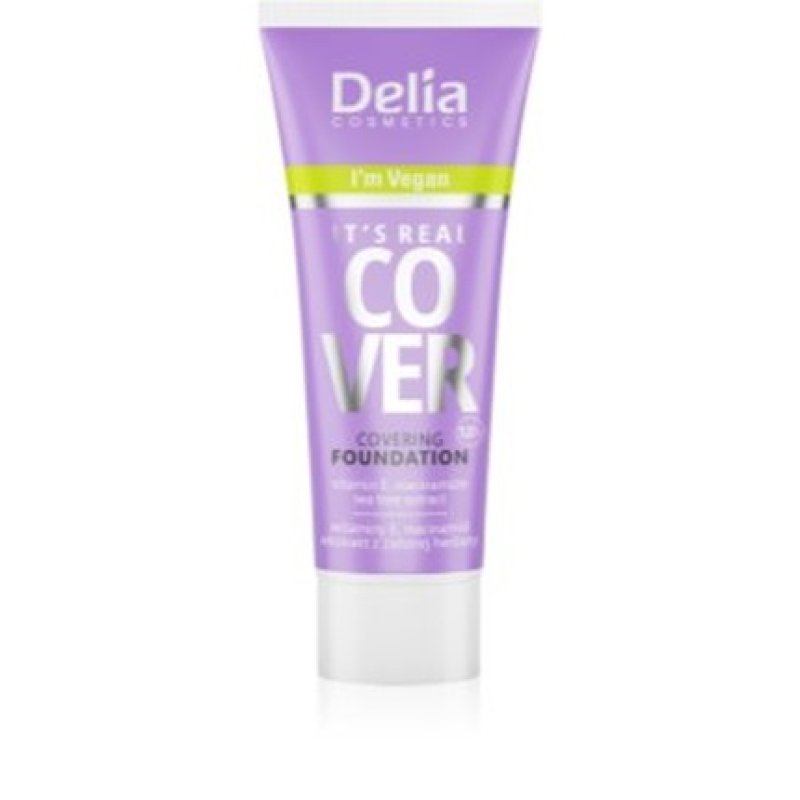 Delia Cosmetics Its Real Cover Foundation 30 Ml