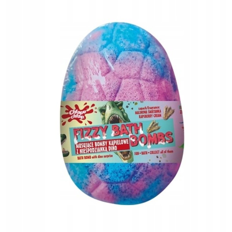 Chlapu Chlap Foaming Bath Ball With Surprise Cotton Candy, 140 G