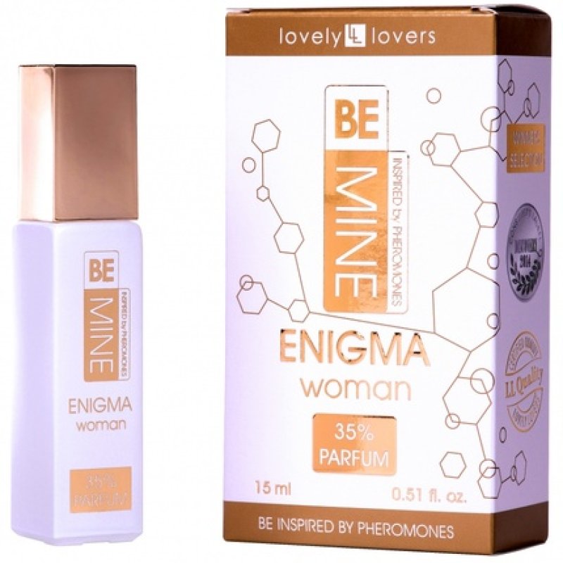 Lovely Lovers Bemine Enigma Woman Perfume With Fragrance Pheromones Spray 15ml
