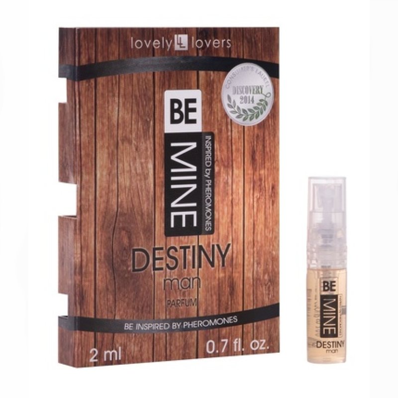 Lovely Lovers Sample Bemine Destiny Man Perfume With Fragrance Pheromones Spray - 2ml