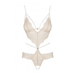 Obsessive Bisquitta Body Beige Elastane, Polyamide