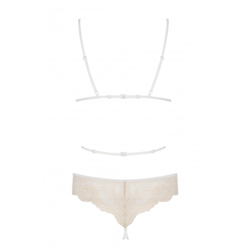 Obsessive Bisquitta Body Beige Elastane, Polyamide