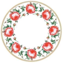 Plate Pap 227 PM Mix Pattern Folio