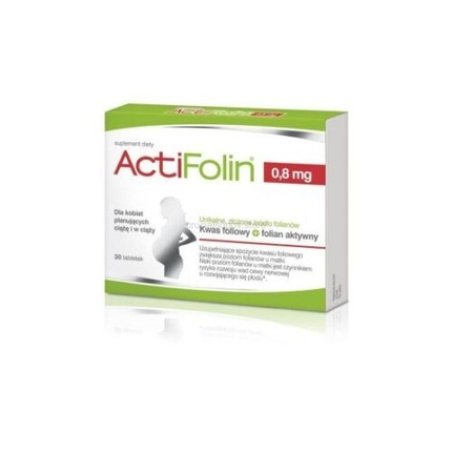 Actifolin 0.8mg 30 Tablets
