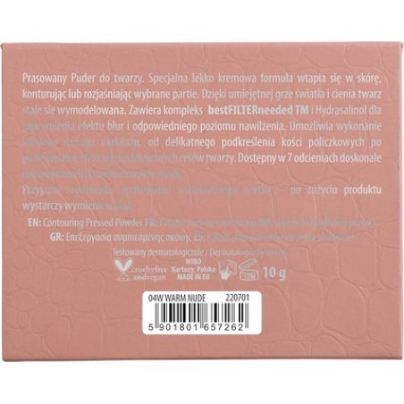 NAM Makeup Contouring Pressed Powder NR 4 Warm Nude 10g