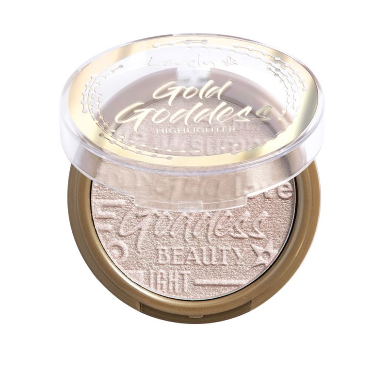 Lovely Gold Goddess Highlighter Baked Highlighter For Face
