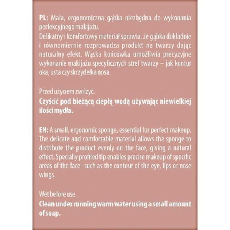 NAM Makeup Smart Blender Perfection Sponge