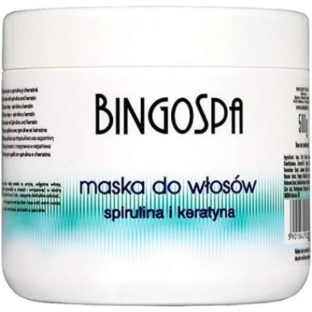 Bingospa Keratin Hair Mask with Spirulina 500g
