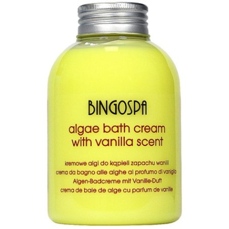 Bingo Spa Creamy Bath Algae Vanilla 500ml - Relaxing Bath Soak With Vanilla Scent