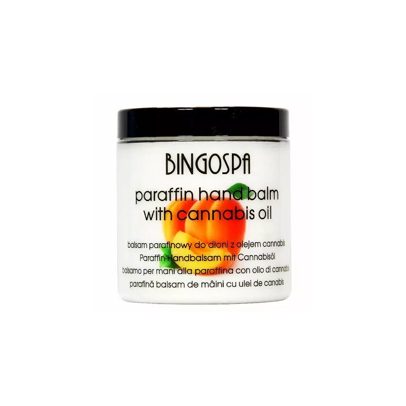 Bingospa Paraffin Hand Balm Cannabis 250g