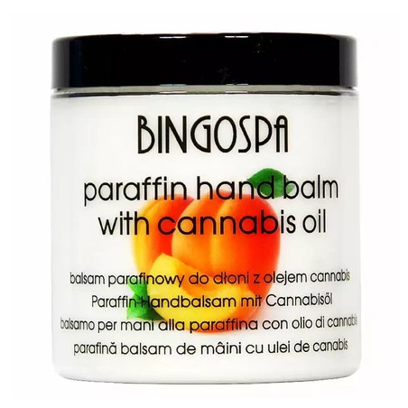 Bingospa Paraffin Hand Balm Cannabis 250g