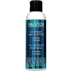 BINGOSPA Collagen Shampoo Without SLS/SLES for Sensitive Scalp and Hair 100ml