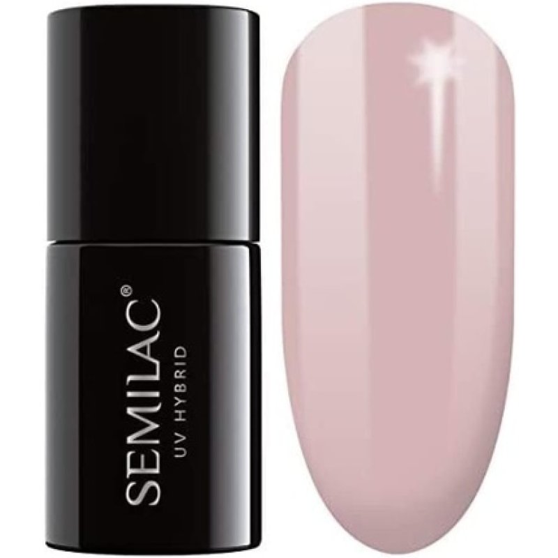 Semilac UV Nail Polish Beige Color 135 Frappe 7ml