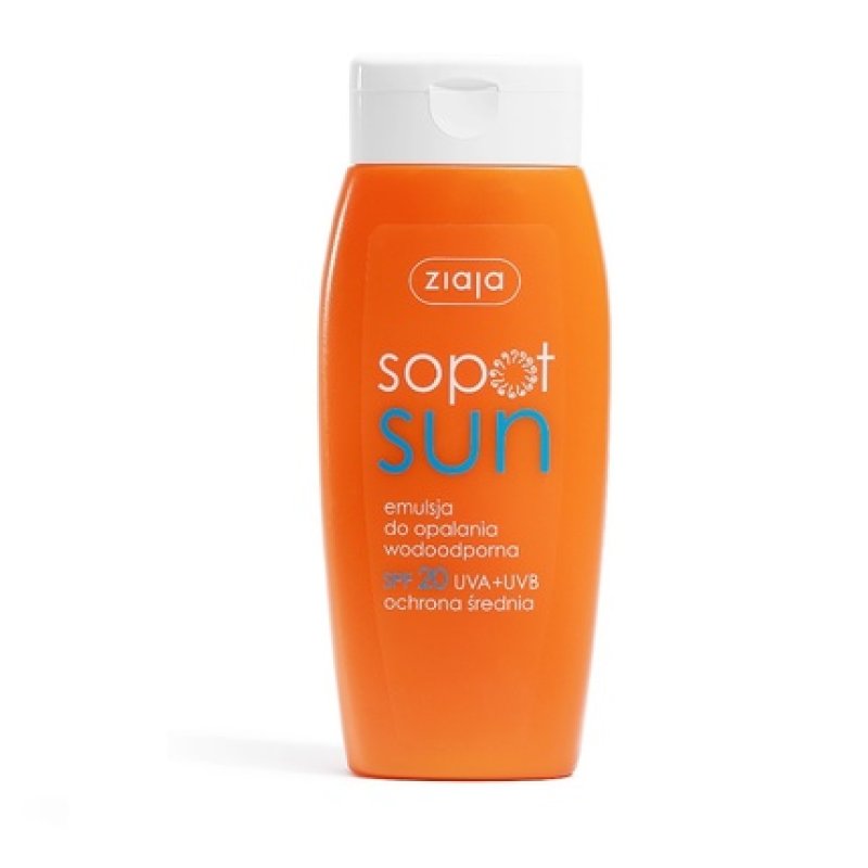 Sopot Sun Waterproof Sunscreen Emulsion Spf20 150ml