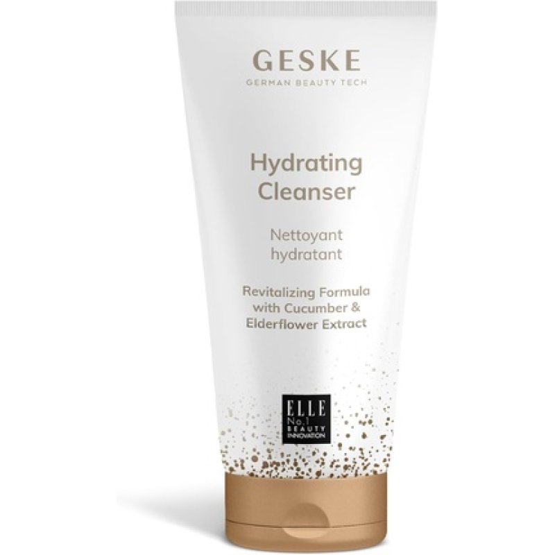 Geske Hydrating Cleanser with Smart App Guided Facial Brushes - Cucumber