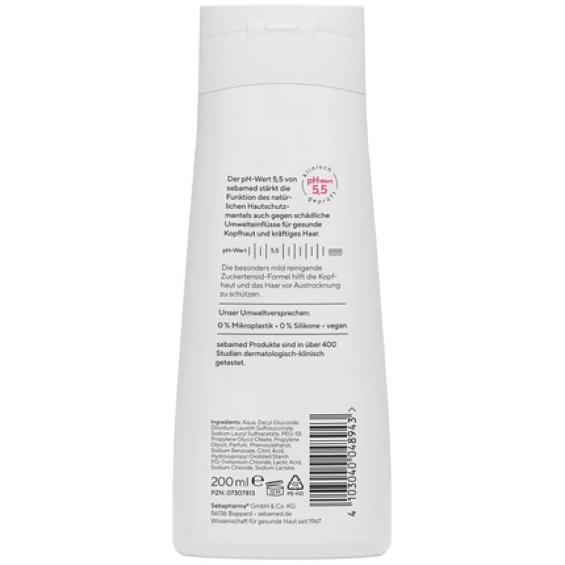 SEBAMED Every-Day Shampoo 200ml for Men and Women - Made in Germany