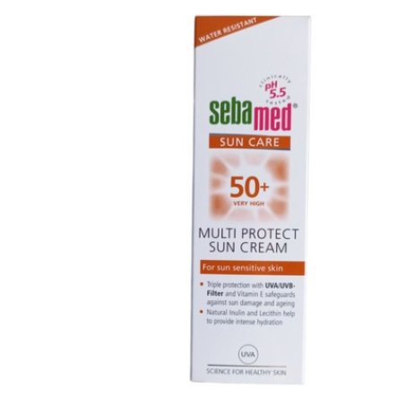 Sebamed SPF 50 Multi Protect Sun Cream for Sun Sensitive Skin pH 5.5 75ml