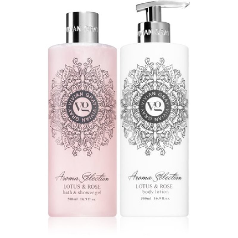 Lotus Rose Body Care Cosmetic Set