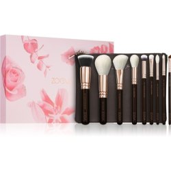 ZOEVA The Complete Brush Set Rose Golden Edition with Case