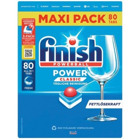 Finish Finish Powerball All-In-1 80 S Xxl