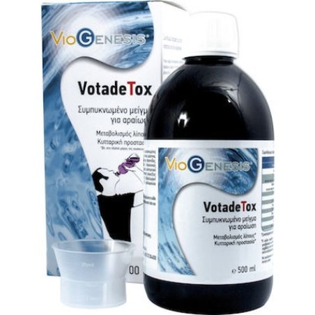 Viogenesis Votadetox Supplement For Metabolism - Toxins 500ml