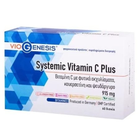 Viogenesis Systemic Vitamin C Plus 915 Mg - 60 Tablets