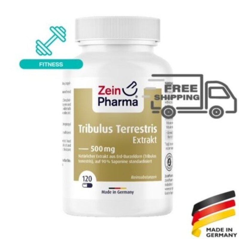 Tribulus Terrestris Extract 500mg 120 Capsules for Energy & Vitality