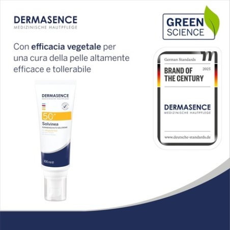 Dermasence Solvinea Sun Gel Cream SPF 50 100ml - Light Sunscreen