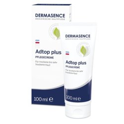 DERMASENCE Adtop plus Care Cream 100ml - Hydrating and Protective Body Care for Dry to Very Dry Skin - Protects Against