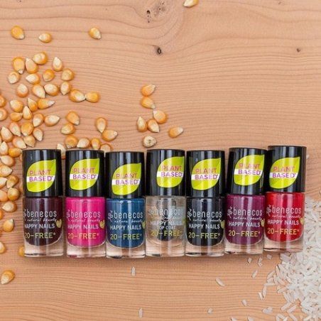 Benecos Natural Cosmetics Happy Nail Polish Top Coat 5ml Crystal