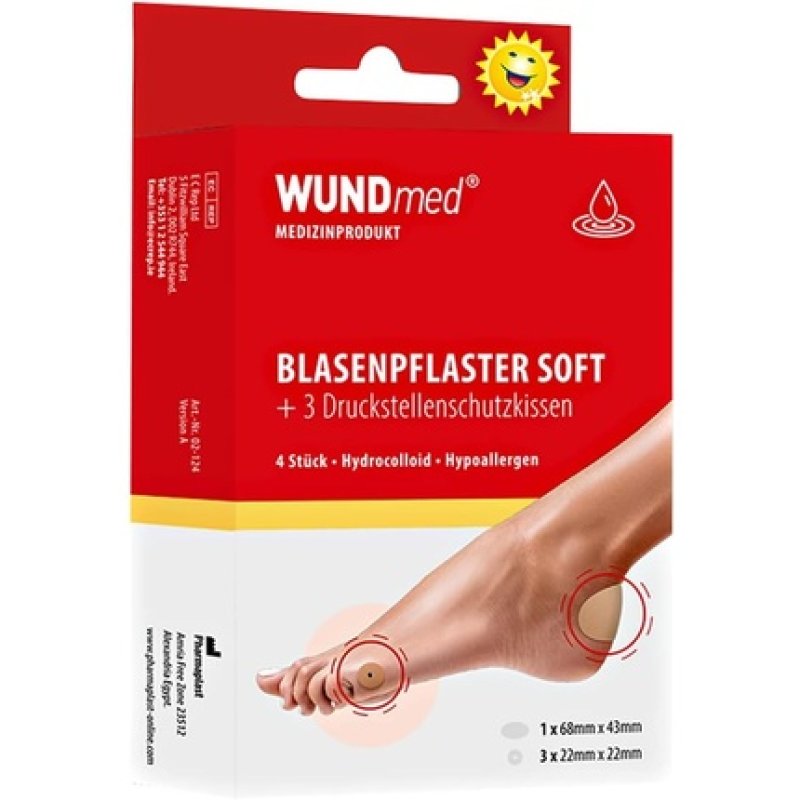 Blister Plasters with Pressure Point Protection Pads