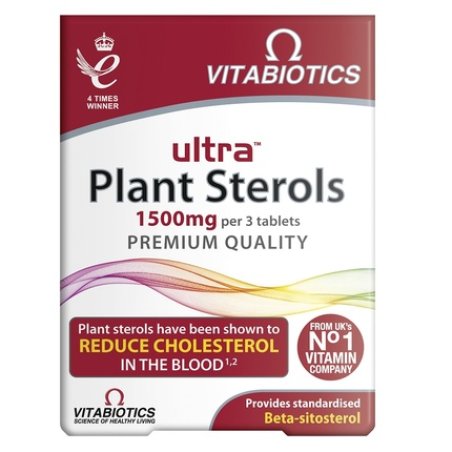 Vitabiotics Ultra Plant Sterols Dietary Supplement - 30 Tablets