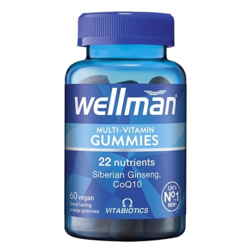 Vitabiotics Wellman Dietary Supplement Supporting Men's Health 60 Capsules