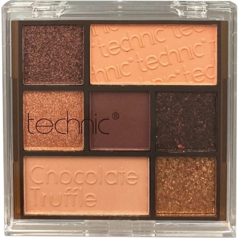 Technic Pressed Pigment Palette Chocolate Truffle