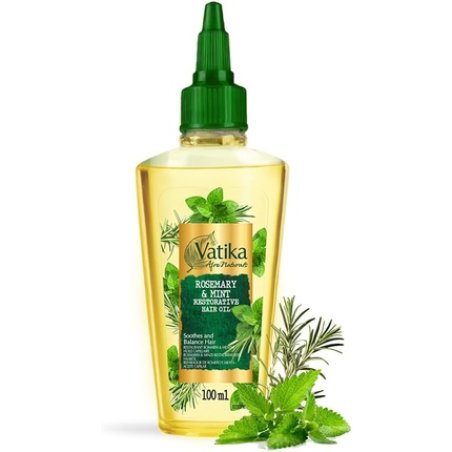 Vatika Afro Naturals Rosemary & Mint Restorative Hair Oil 100ml