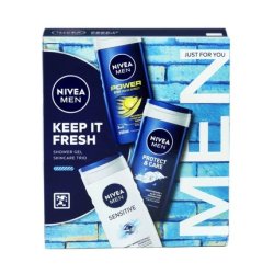 Nivea Men Keep It Fresh 3x Shower 250 Ml