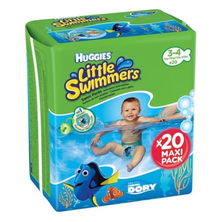 Huggies Little Swimmers Swim Pants Size 3-4 20 Units