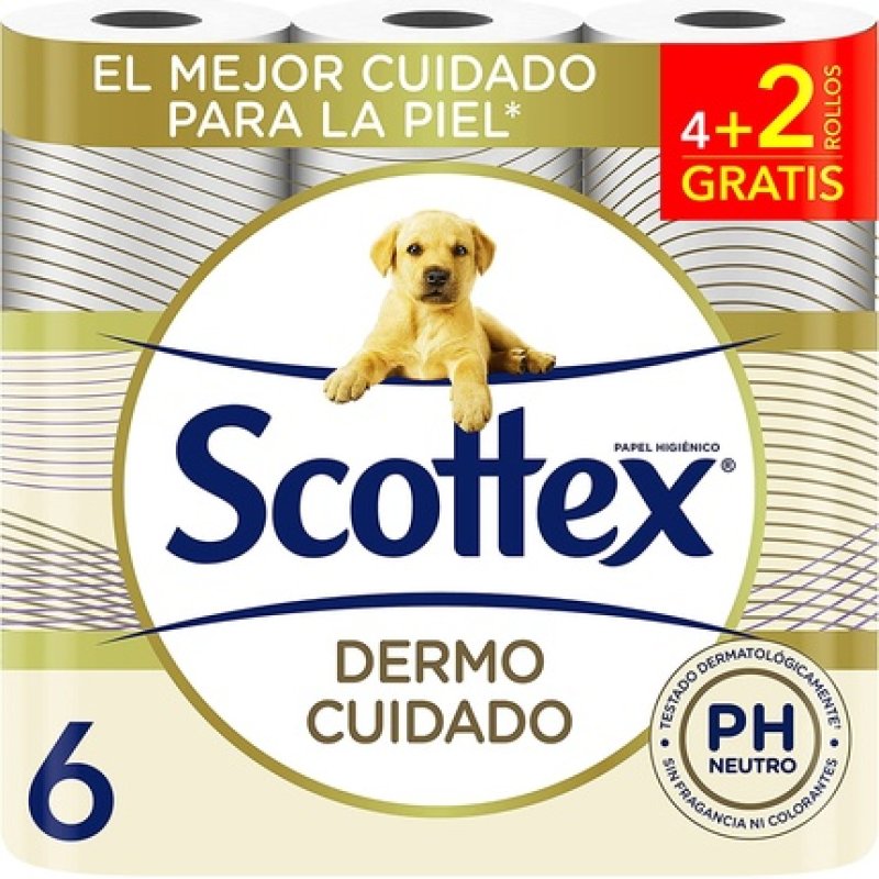 Scottex Dermo Care 6 Rolls