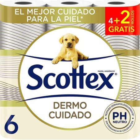 Scottex Dermo Care 6 Rolls